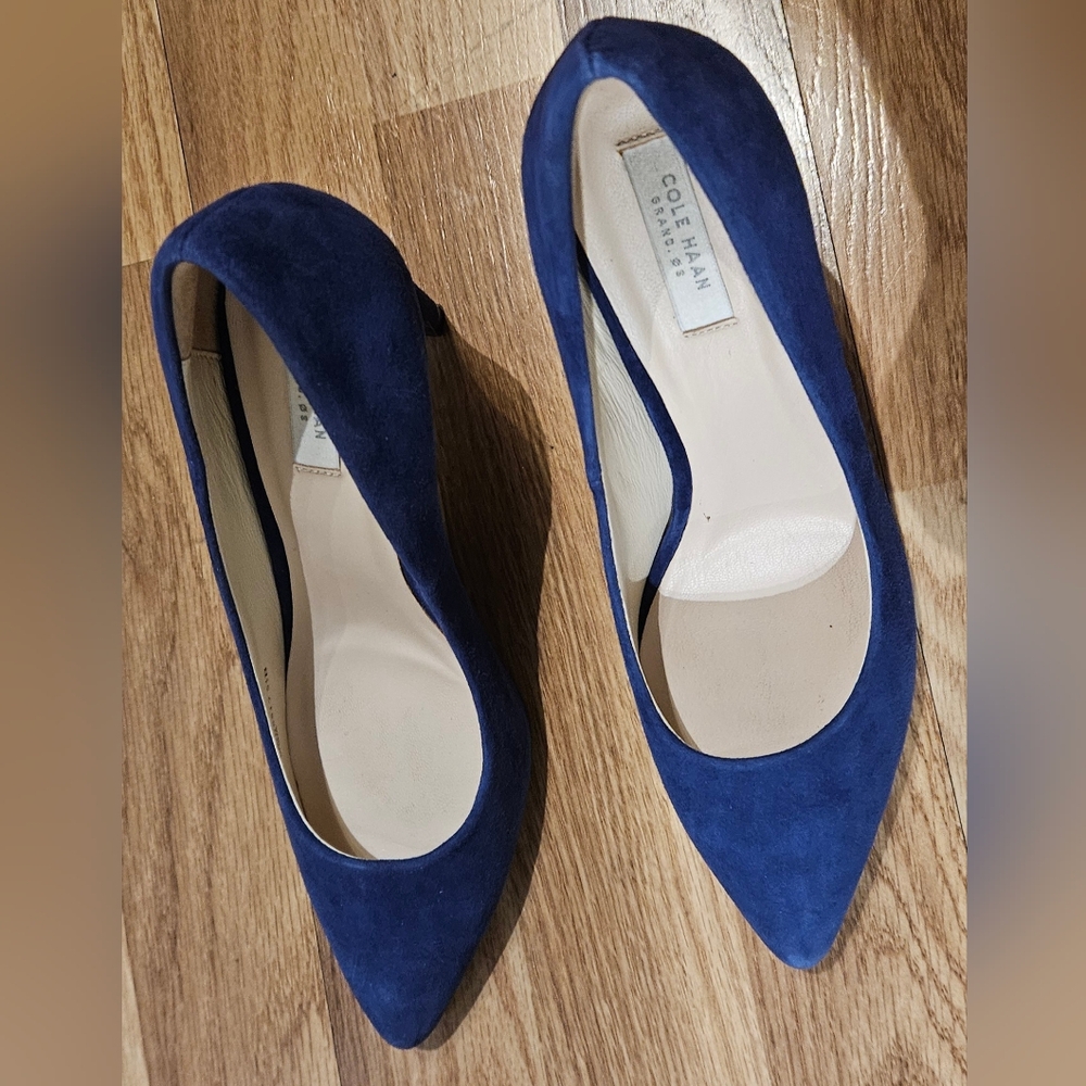 Cole Haan Eliza Suede Grand Pumps
